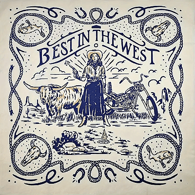 Lenço Bandana Cowboy Oeste