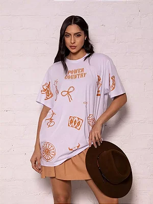 T-Shirt Power Country 7077