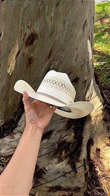 Chapéu Palha Texas Indian TXI Stock Yards 15x