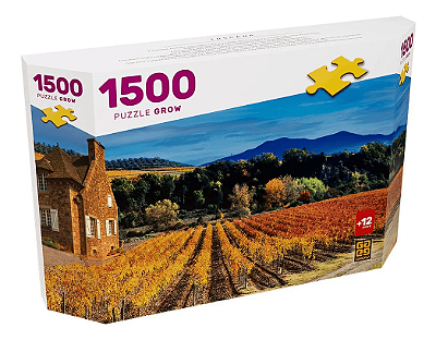 Quebra Cabeça Puzzle 1500 Peças Panorama Toscana Grow