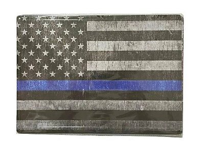 Placa Decorativa Eua Black