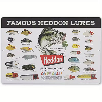 Placa Decorativa Heddon
