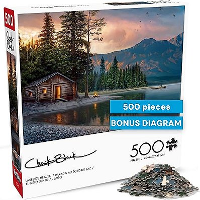 Quebra Cabeça Chuck Black 500 Peças