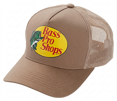 Boné Bass Pro Shops Mesh Trucker Cap - Khaki