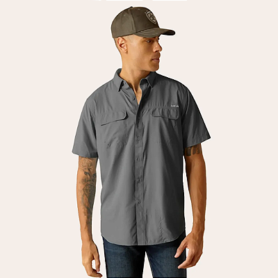 Camisa Ariat VentTEK 10061473 - Charcoal