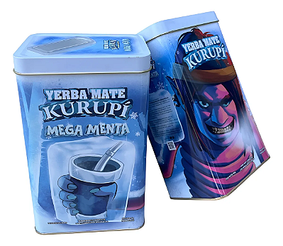 Erva Kuripi Mega Menta 500g Lata Com Dosador