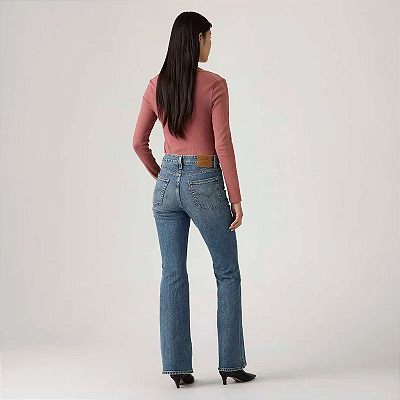 Calça Jeans Levis 726 High Rise Flare Lavagem Média A34100168