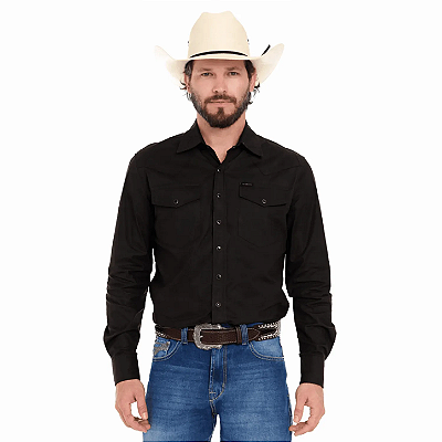 Camisa Self Western CLC21 Black