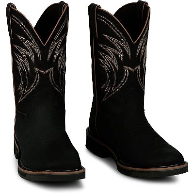 Bota Justin Boots Widowmaker Black Water Buffalo #SE4240