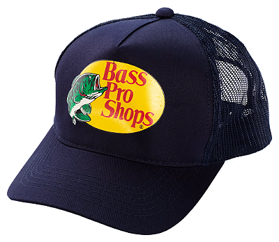 Boné Bass Pro Shops Mesh Trucker Cap - Navy