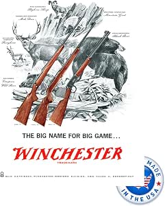 Placa Decorativa Winchester 01