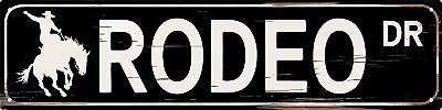 Placa Decorativa Rodeo