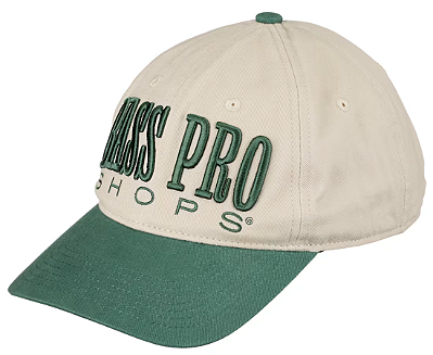 Boné Bass Pro Shops Embroidered Logo Unstructured Cap - Green