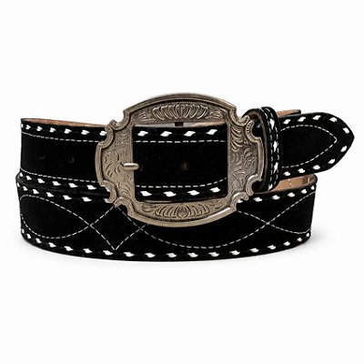 Cinto TXI Maria Paula Maia Belt Preto/Branco