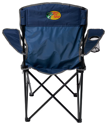 Cadeira Camping Com Porta Copo Bass Pro Shops - Navy