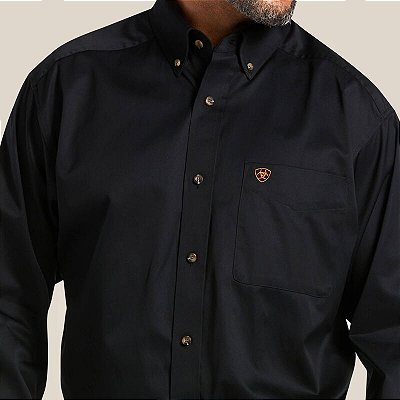 Camisa Ariat Solid Twill Classic Fit 10000502