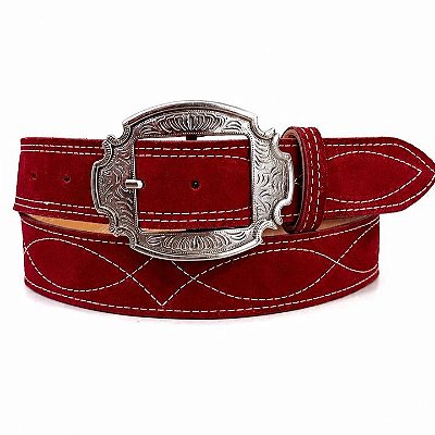Cinto TXI Maria Paula Maia Belt Vermelho/Branco