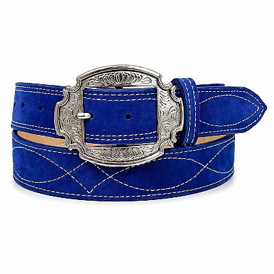 Cinto TXI Maria Paula Maia Belt Azul/Branco