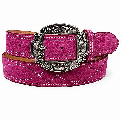 Cinto TXI Maria Paula Maia Belt Rosa/Branco