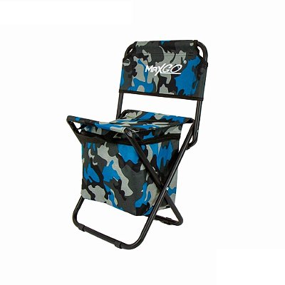 Cadeira Dobrável Com Bolsa Maxgo Camo