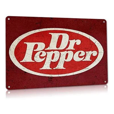 Placa Decorativa Dr Pepper