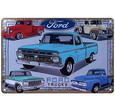 Placa Decorativa Ford