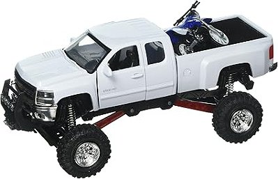 Miniatura Chevrolet Silverado 2500HD Yamaha YZ 125