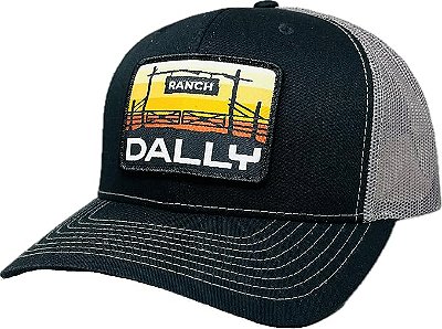 Boné Dally 664 Black/Charcoal