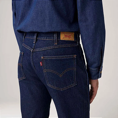 Calça Jeans Levis 537 Western Bootcut Lavagem Escura