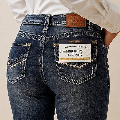 Calça Western Blue W249-PB33