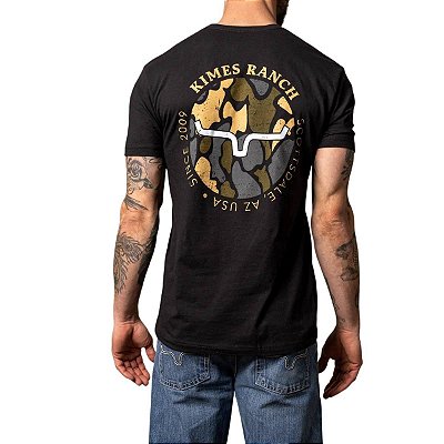 Camiseta Kimes Ranch Circular Duck Camo