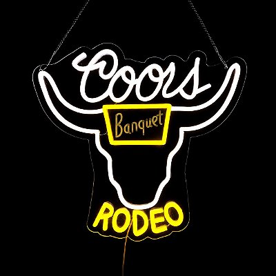 Luminoso Neon Coors Rodeo