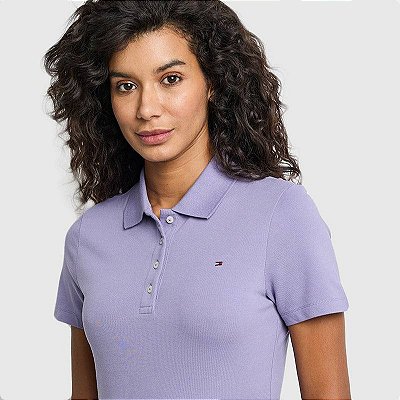 Camiseta Polo Tommy Hilfiger Lavander 6800737695