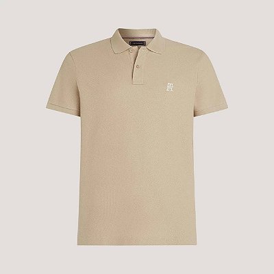 Camiseta Polo Tommy Hilfiger Khaki - 6800715365
