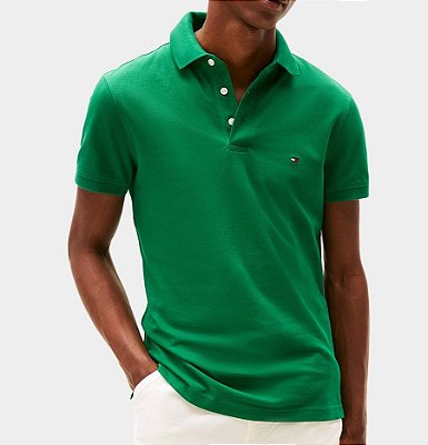Camiseta Polo Tommy Hilfiger Green - 6800733962