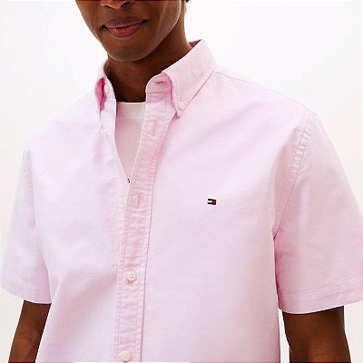 Camisa Tommy Hilfiger Pink MW0MW36272
