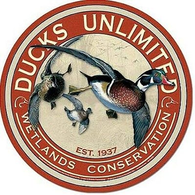 Placa Decorativa Ducks Unlimited