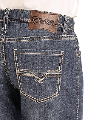 Calça Rock & Roll Denim Relaxed Fit Small V Stackable Bootcut BMTBD04809
