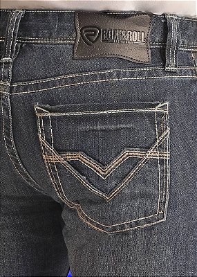 Calça Rock & Roll Denim Regular Fit Stackable Bootcut MSP1763