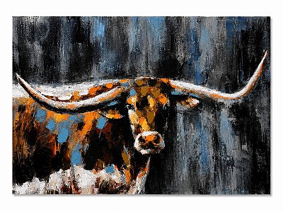 Quadro Importado Long Horn RA0115