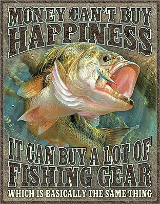 Placa Decorativa Fishing Gear