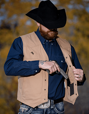 Colete Buckaroo Wyoming Traders Grey