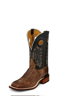 Bota Tony Lama Tan Elephant Grain