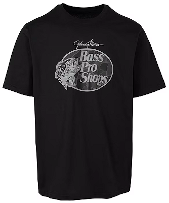 Camiseta Bass Pro Shops Camo-Filled Black
