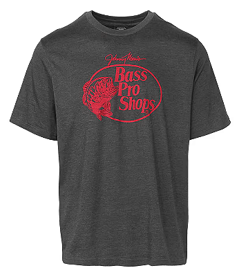 Camiseta Bass Pro Shops Original Logo Charcoal Heather