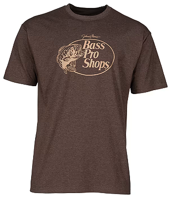 Camiseta Bass Pro Shops Original Logo Heather Brown