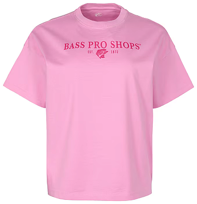Camiseta Bass Pro Shops Heavyweight Logo Lilac Chiffon