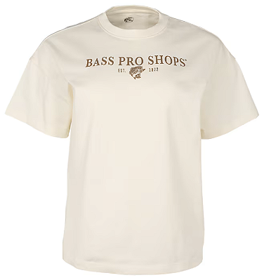 Camiseta Bass Pro Shops Heavyweight Logo Egret