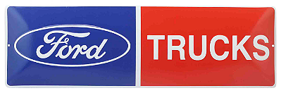 Placa Decorativa Ford Trucks