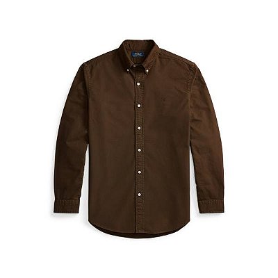 Camisa Ralph Lauren Oxford Brown